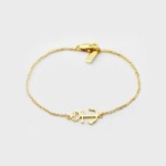 KC Anchor Bracelet Gold | A103G