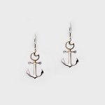 KC Anchor French Hooks Silver | A108S
